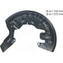 Splash Guard, brake disc AIC Jürgen Liebisch GmbH - 58186