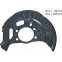 Splash Guard, brake disc AIC Jürgen Liebisch GmbH - 58266