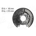 Splash Guard, brake disc AIC Jürgen Liebisch GmbH - 58270