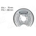 Splash Guard, brake disc AIC Jürgen Liebisch GmbH - 58829