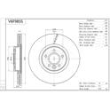 Jeu de 2 disques de frein AISIN - V6F985S