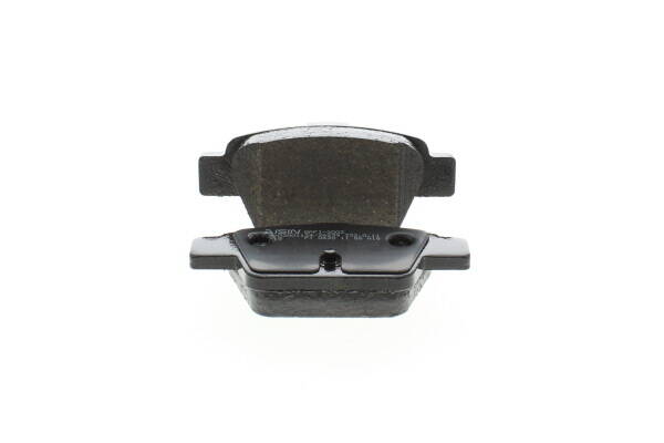 Rear brake pad set