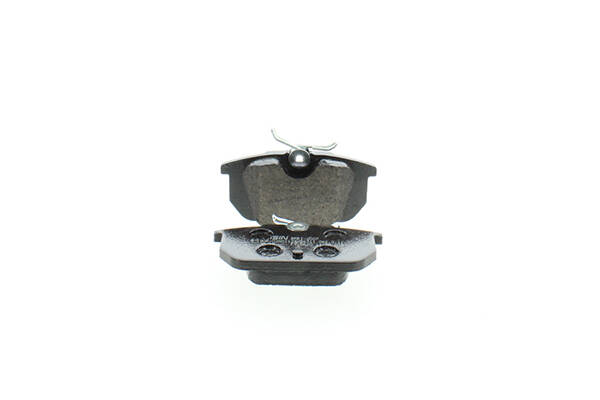 Rear brake pad set