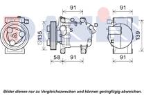 Compressor, airconditioning