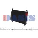 Condenseur climatisation AKS DASIS - 212056N