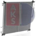 Condensor, airconditioning AKS DASIS - 022014N