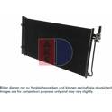 Condensor, airconditioning AKS DASIS - 022017N