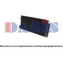 Condensator, airconditioning AKS DASIS - 082039N