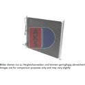 Condensator, airconditioning AKS DASIS - 222030N