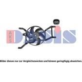 Fan, radiator AKS DASIS - 188095N