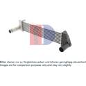 Intercooler, inlaatluchtkoeler AKS DASIS - 027020N