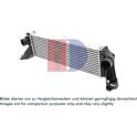 Interkoeler, tussenkoeler AKS DASIS - 407012N
