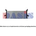 Intercooler AKS DASIS - 157042N