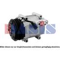 Kompressor, Klimaanlage AKS DASIS - 851937N