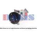 Kompressor, klimatanläggning AKS DASIS - 850712N