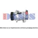 Kompressor, klimatanläggning AKS DASIS - 853016N