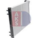Kühler, Motorkühlung AKS DASIS - 480037N
