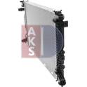 Kühler, Motorkühlung AKS DASIS - 480102N