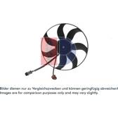Lüfter, Motorkühlung AKS DASIS - 488028N