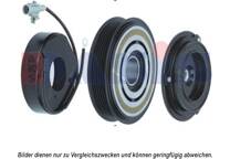 Magneetkoppeling, airconditioningcompressor