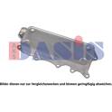 Oliekoeler, motorolie AKS DASIS - 126015N