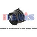 Pulseur d'air, ventilation habitacle AKS DASIS - 028012N