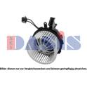 Pulseur d'air, ventilation habitacle AKS DASIS - 048074N