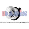 Pulseur d'air, ventilation habitacle AKS DASIS - 188047N