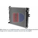Radiador, arrefecimento do motor AKS DASIS - 450006N