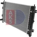 Radiador, arrefecimento do motor AKS DASIS - 520500N