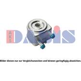 Radiador de aceite, aceite motor AKS DASIS - 166002N