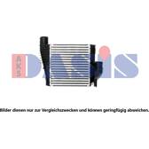 Radiador do ar de sobrealimentação AKS DASIS - 167021N