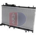 Radiador, refrigeración del motor AKS DASIS - 350029N