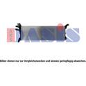 Radiateur basse température, intercooler AKS DASIS - 040097N