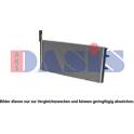 Radiateur basse température, intercooler AKS DASIS - 050109N