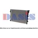 Radiateur basse température, intercooler AKS DASIS - 120136N