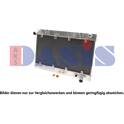 Radiateur AKS DASIS - 080013AL