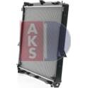 Radiator, engine cooling AKS DASIS - 070138N