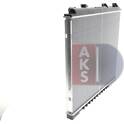 Radiator, engine cooling AKS DASIS - 070195N