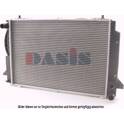 Radiator, engine cooling AKS DASIS - 481400N
