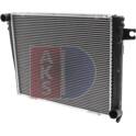 Radiatore, Raffreddamento motore AKS DASIS - 050200N