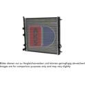 Radiatore, Raffreddamento motore AKS DASIS - 060033N