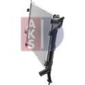 Radiatore, Raffreddamento motore AKS DASIS - 370038N