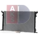 Radiatore, Raffreddamento motore AKS DASIS - 480034N