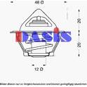 Termostato, Refrigerante AKS DASIS - 750383N