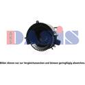 Ventilador habitáculo AKS DASIS - 158015N