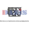 Ventilador, refrigeração do motor AKS DASIS - 058116N