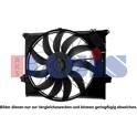 Ventilador habitáculo AKS DASIS - 128007N