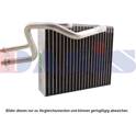 Verdampfer, Klimaanlage AKS DASIS - 820069N