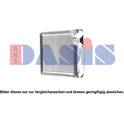 Wärmetauscher, Innenraumheizung AKS DASIS - 049014N